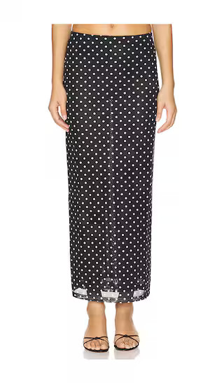 Madalyn Skirt in Polka Dot Multi | Revolve Clothing (Global)