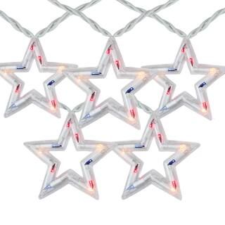 5ct. Red, White & Blue Patriotic 4th of July Star Shaped Lights | Michaels | Michaels Stores
