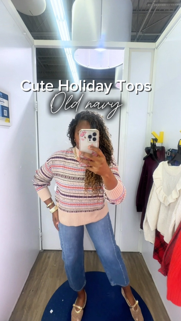 Cute tops and sweaters perfect to go with jeans for the holiday season! @oldnavy

#LTKSaleAlert #LTKFindsUnder50 #LTKHoliday