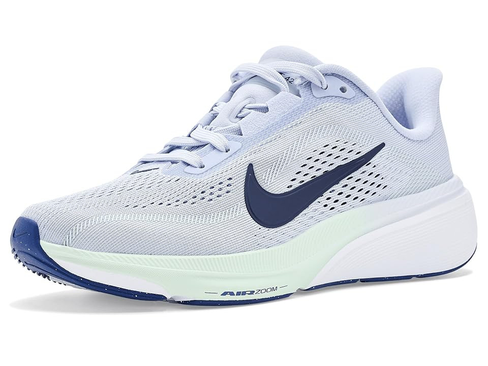 Nike Kids Pegasus 42 (Little Kid/Big Kid) Kids Shoes Football Grey/Blue Void/Football Grey: 1.5 Little Kid M, Synthetic | Zappos.com
