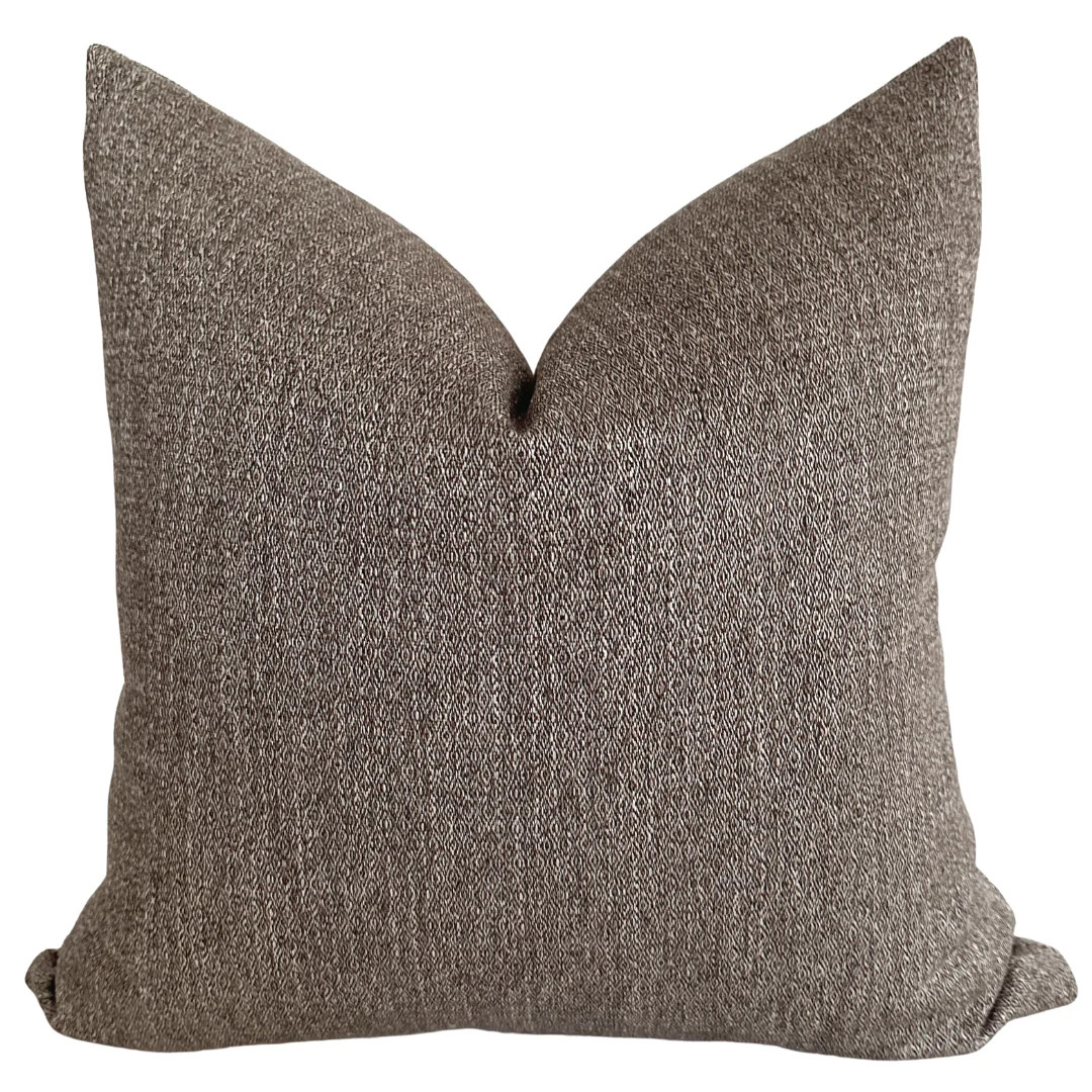Umber Brown Pillow Cover | Hackner Home (US)