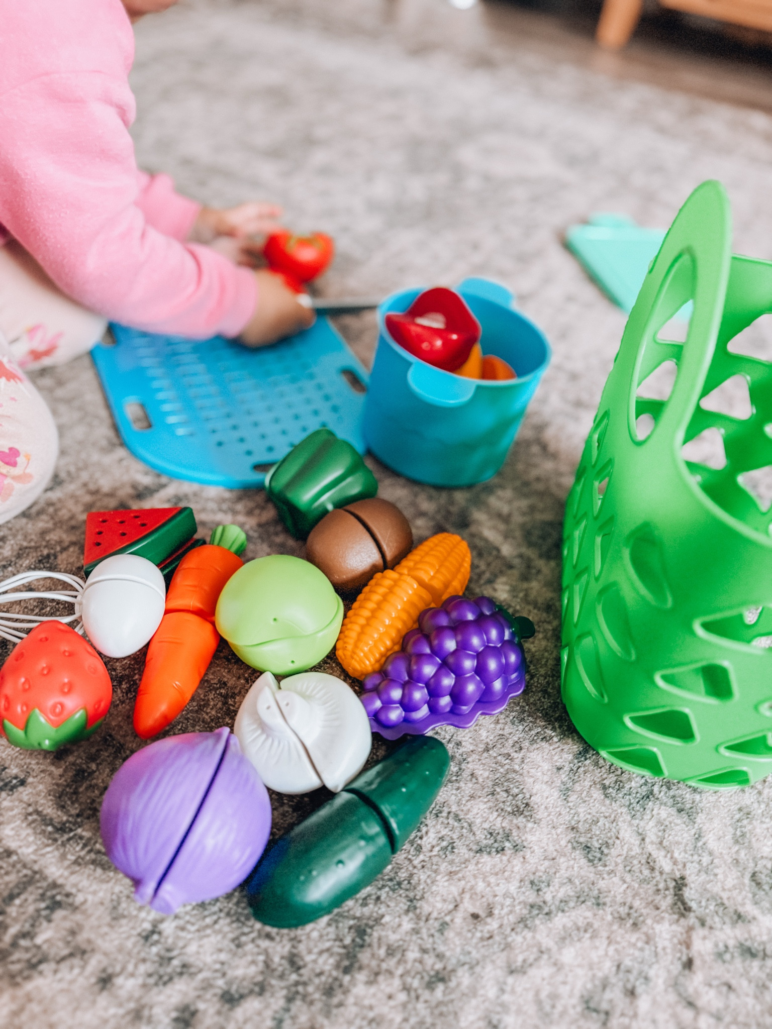 Battat play food at walmart is hands down our favorite! The Velcro hard plastic play food is a great way to work on those fine motor skills ✨

Walmart play food, play food for toddlers, cutting play food, Velcro play food, play food kitchen, Montessori play food 

#LTKKids #LTKFindsUnder50 #LTKFamily