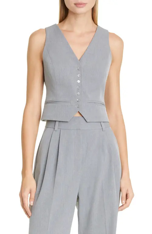 Favorite Daughter The Favorite Vest in Frost Gray at Nordstrom, Size Large | Nordstrom