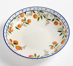 Mark D. Sikes Valencia Vine Serving Bowl | Pottery Barn (US)