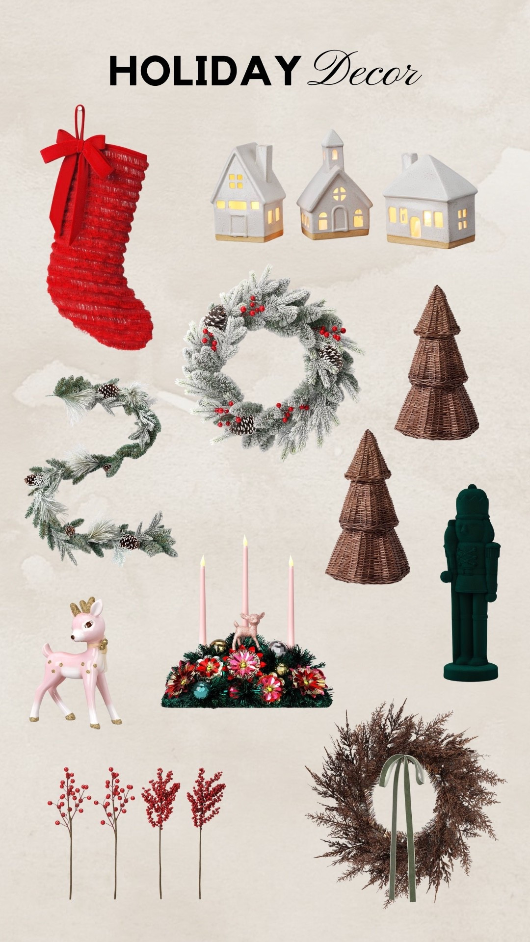 Holiday Decor // Target Decor // Christmas Decor 

#LTKStyleTip #LTKHome #LTKHoliday
