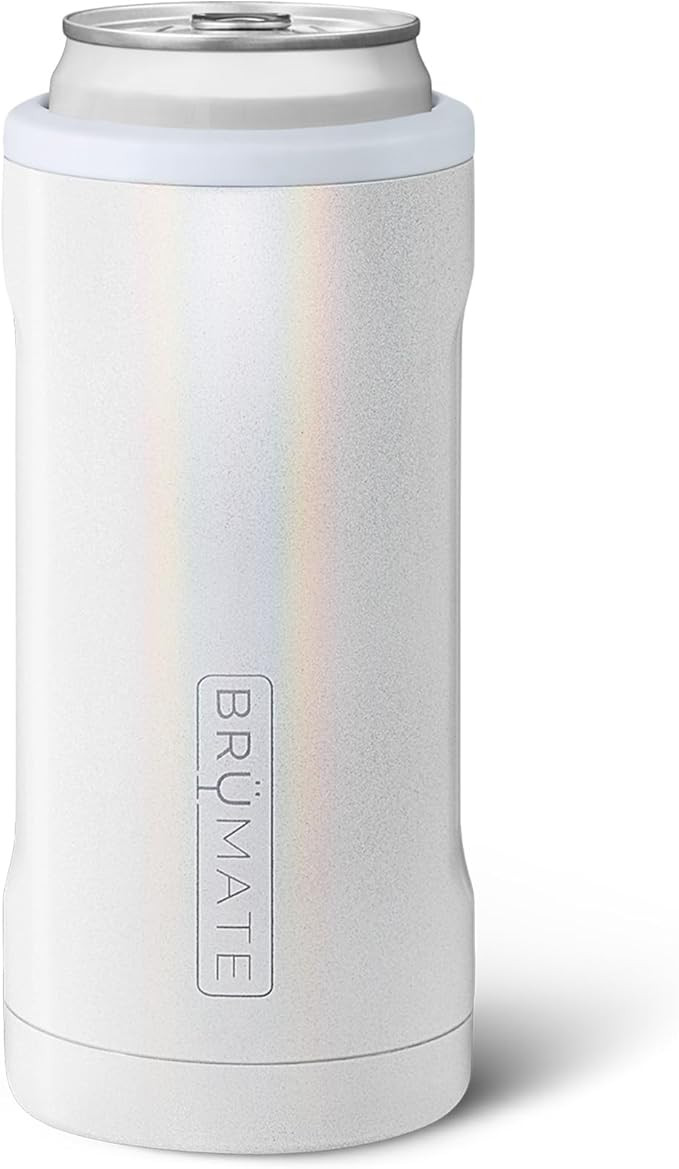 BrüMate Hopsulator Slim Can Cooler Insulated for 12oz Slim Cans | Skinny Can Insulated Stainless... | Amazon (US)