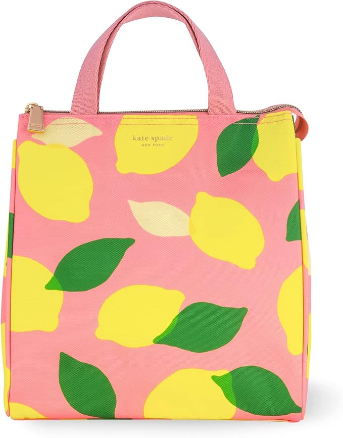 Kate Spade New York Portable Soft Cooler Lunch Bag, Small Insulated Tote, Thermal Lunch Bag with ... | Amazon (US)