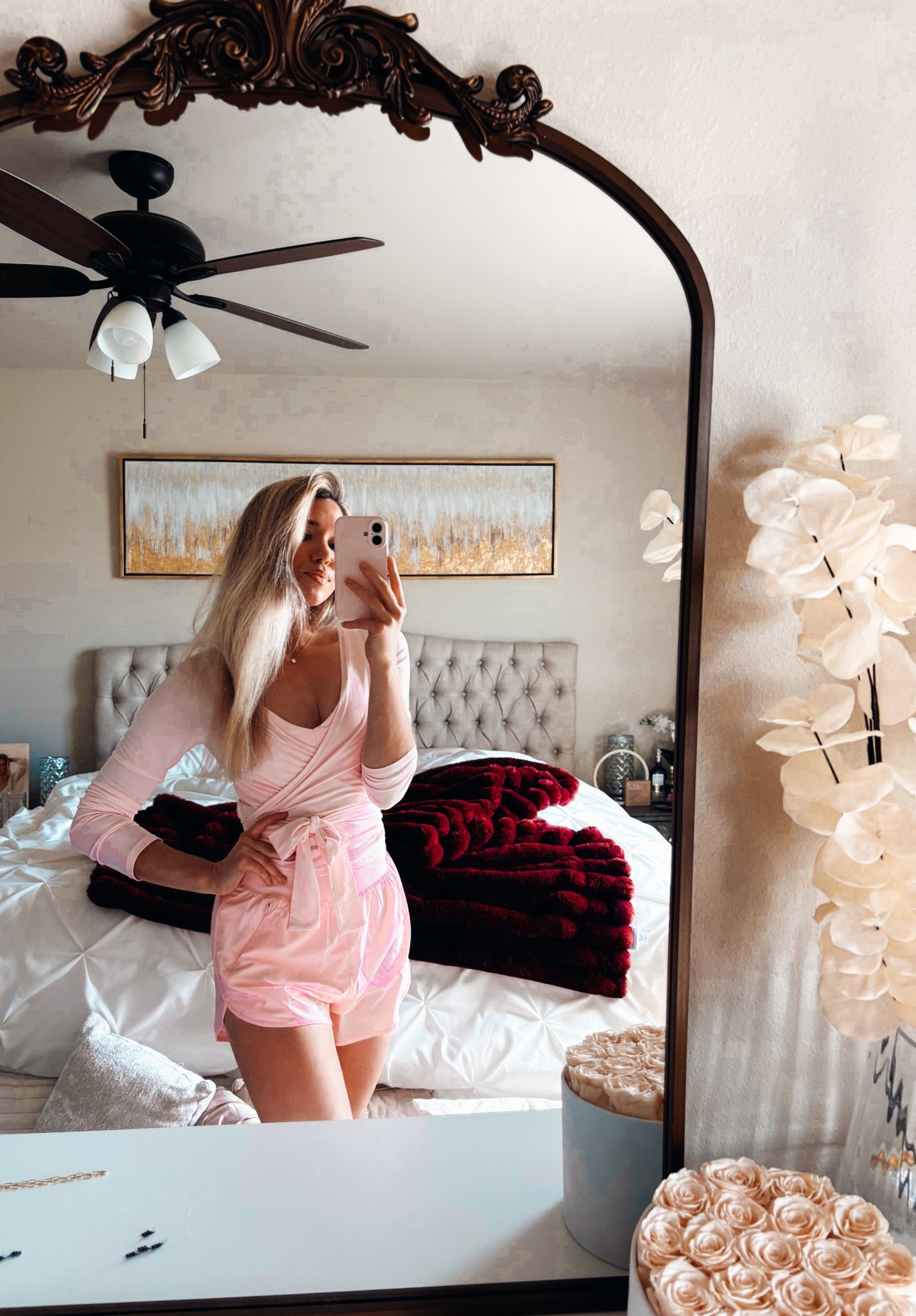 Perfectly pink in my STAPLE athleisure!🌸 My favorite combination yet🥰 So buttery soft!