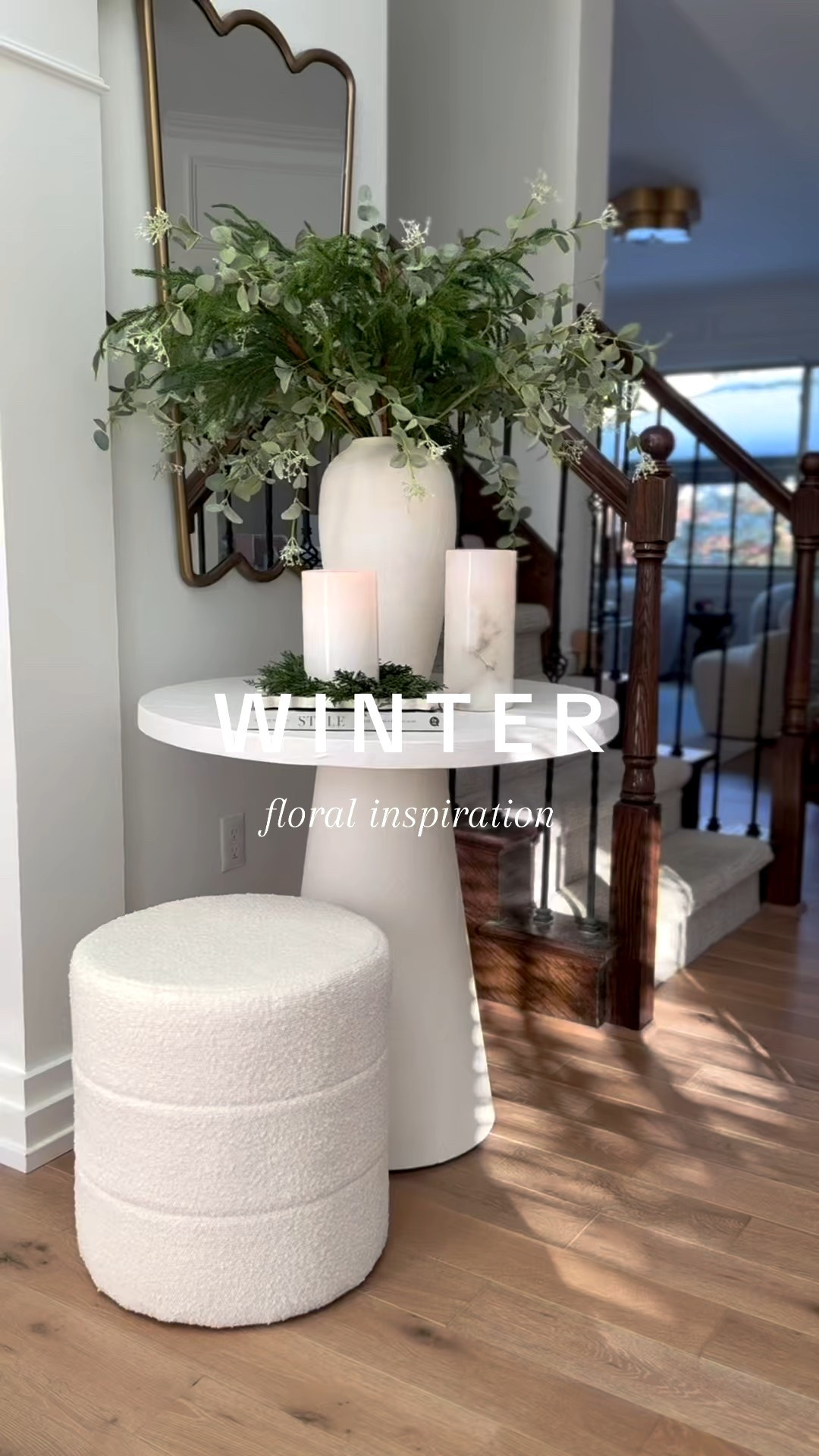 This arrangement with a mix of greens is perfect for the holidays and all winter long 

#LTKHoliday #LTKdayinmylife #LTKHome