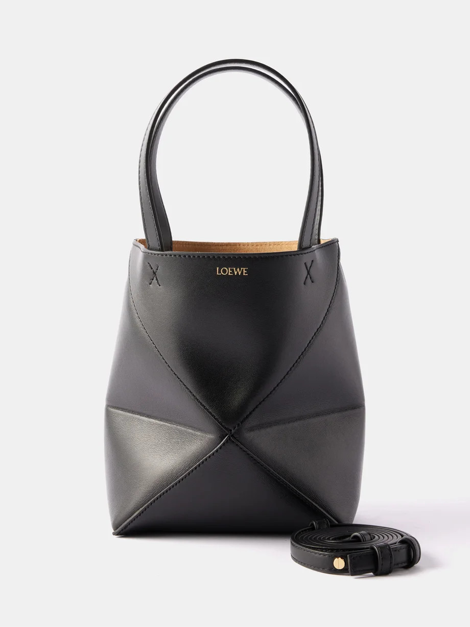 Puzzle Fold mini leather tote bag | LOEWE | Matches (UK)