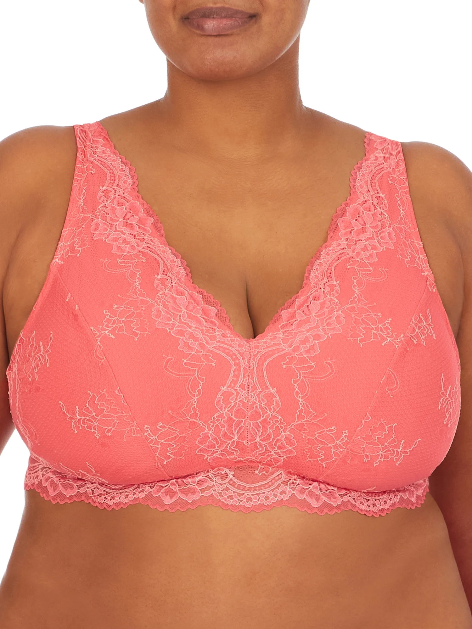 Secret Treasures Women's and Women's Plus Size Lace Bralette - Walmart.com | Walmart (US)
