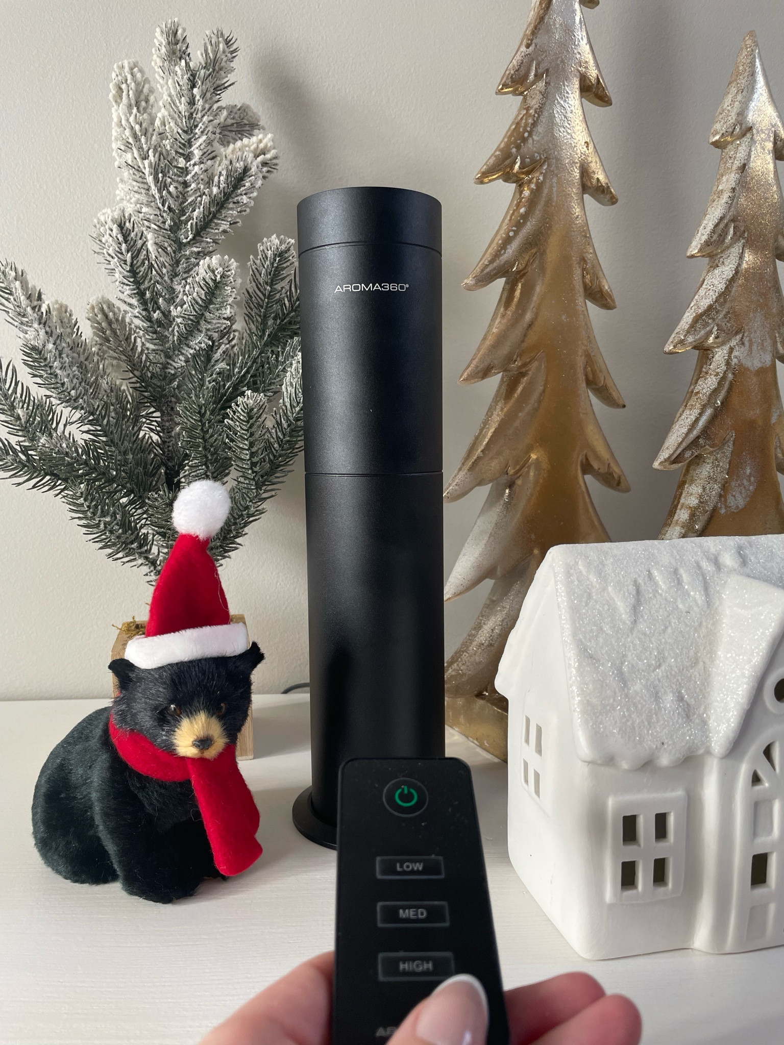 Aroma360 on sale 50% off 🖤 Mini diffuser with Chandelier oil scent (smells like Baccarat Rouge!). Must use Pro-Pod oils with this diffuser. Scents my home’s entire lower level on the lowest setting! Holiday scents like Frasier Fir perfect for Christmas and winter time ❄️

#homegiftguide #giftsforher #oildiffuser 

#LTKSaleAlert #LTKGiftGuide #LTKCyberWeek