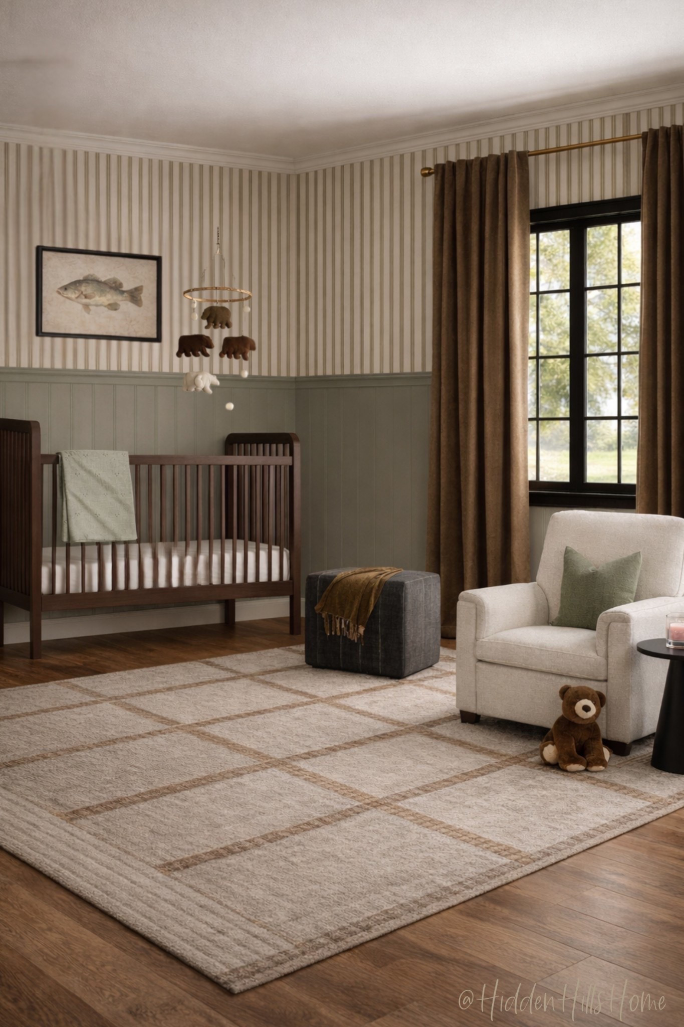 Nursery decor mood board, nursery design, home decor ideas, nursery inspiration, crib, glider, brown and green nursery, baby room, baby boy nursery #baby

#LTKHome #LTKSaleAlert #LTKBaby
