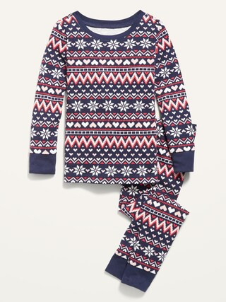 Unisex Holiday Graphic Pajama Set for Toddler & Baby | Old Navy (US)