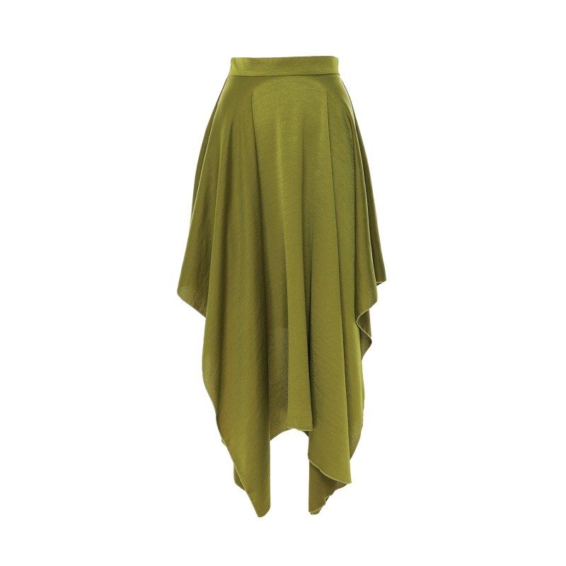 Asymmetric Midi Skirt | Wolf and Badger (Global excl. US)