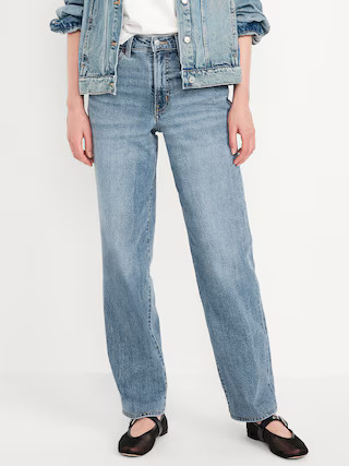 High-Waisted OG Loose Jeans | Old Navy (US)