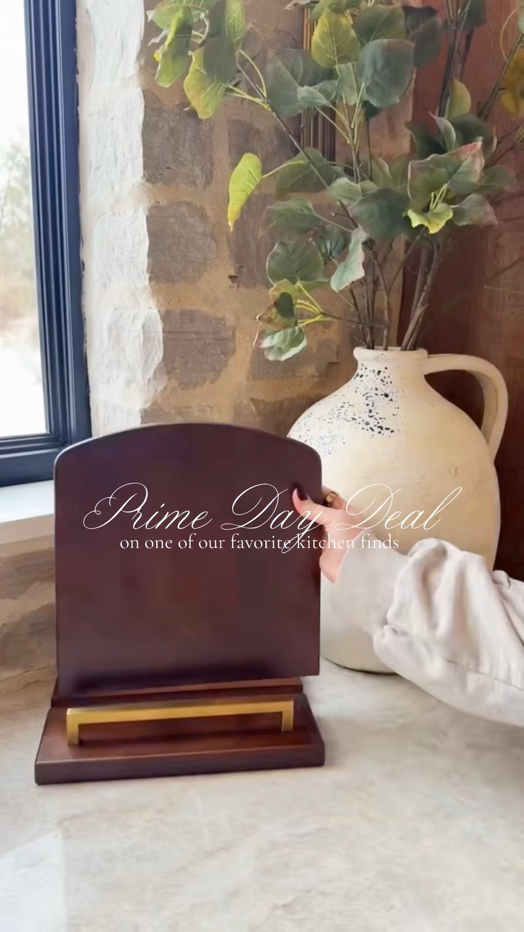 One of those kitchen pieces that’s both pretty and practical 🤍 This cookbook stand keeps my favorite books within reach while adding a little extra charm to the countertop. Bonus: it’s on an early Prime Day deal right now!! 

#primeday #amazonhome #kitchenfinds #amazonfinds #amazonmusthaves

#LTKHome
