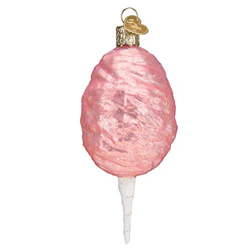 Old World Christmas Cotton Candy Glass Blown Ornament for Christmas Tree, Handcrafted Holiday Decoration, Dessert Collection | Amazon (US)
