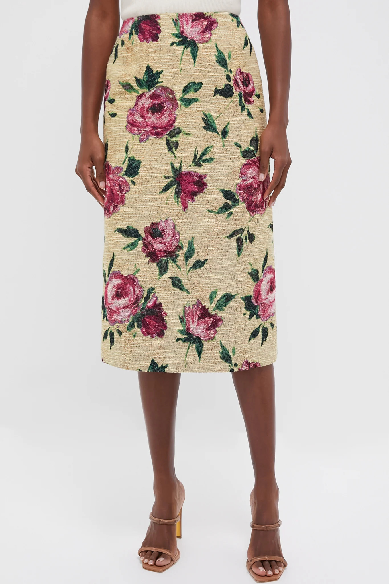 Roses Pencil Skirt | Tuckernuck (US)