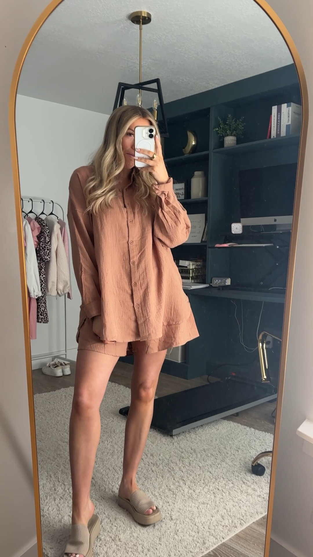 nursing friendly lounge set I’m loving postpartum! lightweight and comes in a short sleeve option! drawstring waist shorts with pockets + buttons on the top! I sized up to an L!

| postpartum | nursing friendly | spring outfit | vacation outfit | amazon fashion | mom outfit 

#LTKSeasonal #LTKootd #LTKmomlife