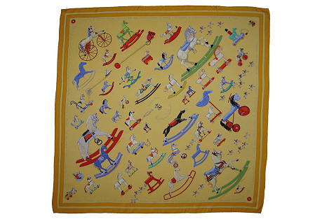 HermÃ¨s   Raconte-Moi Le Cheval   Scarf | One Kings Lane