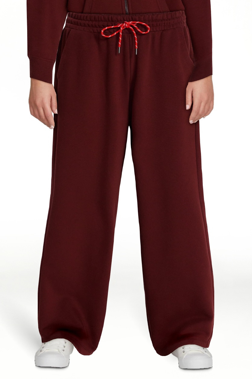 Athletic Works Women's Wide Leg Fleece Pants, 30'' Inseam, Sizes XS-XXXL | Walmart (US)