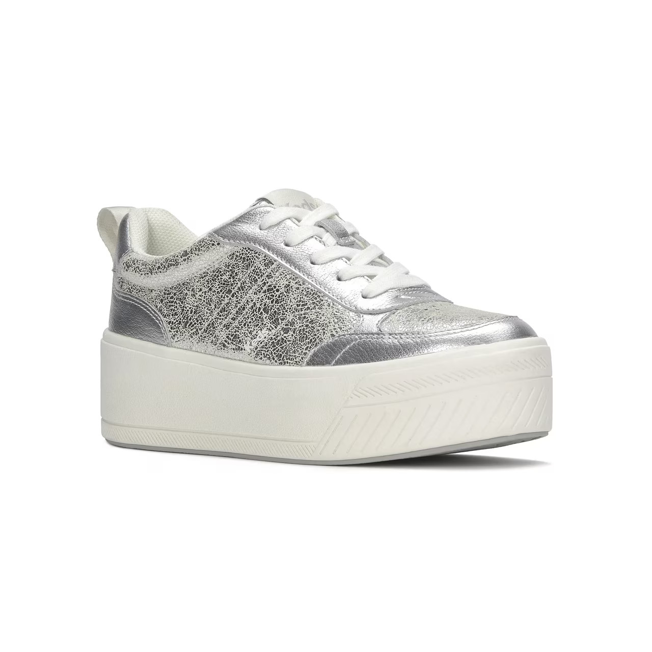Keds Skyler II Distressed Metallic Leather Lace Up | Keds US