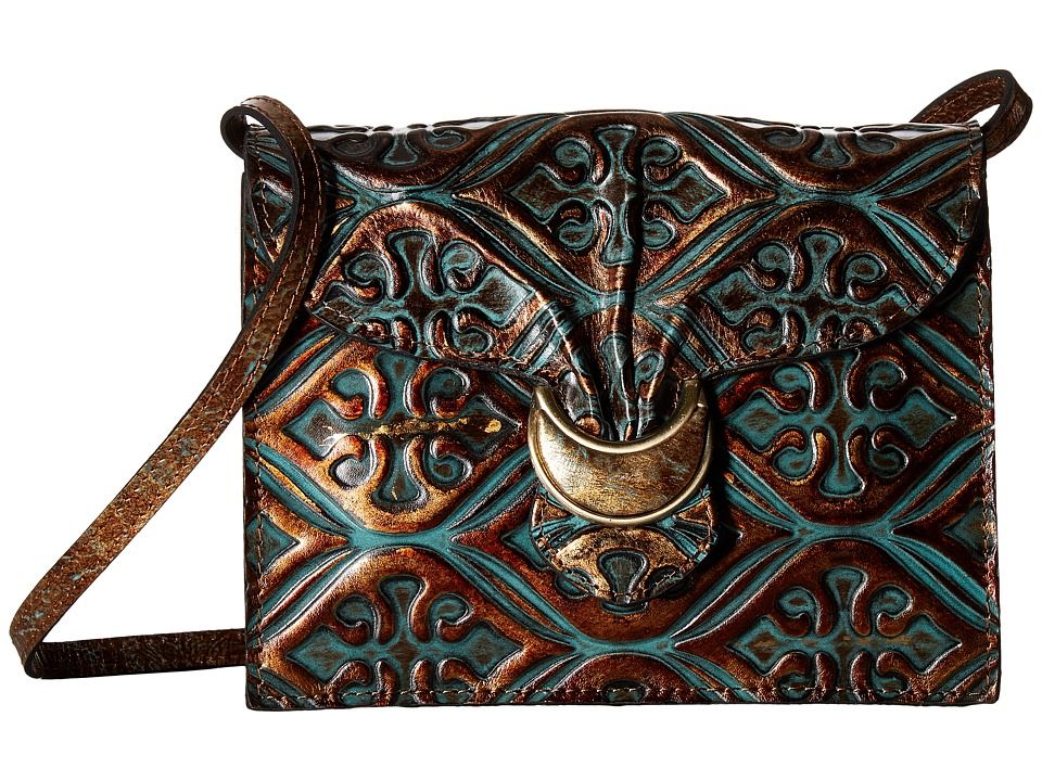 Patricia Nash - Van Sannio Clutch (Turquoise) Clutch Handbags | Zappos