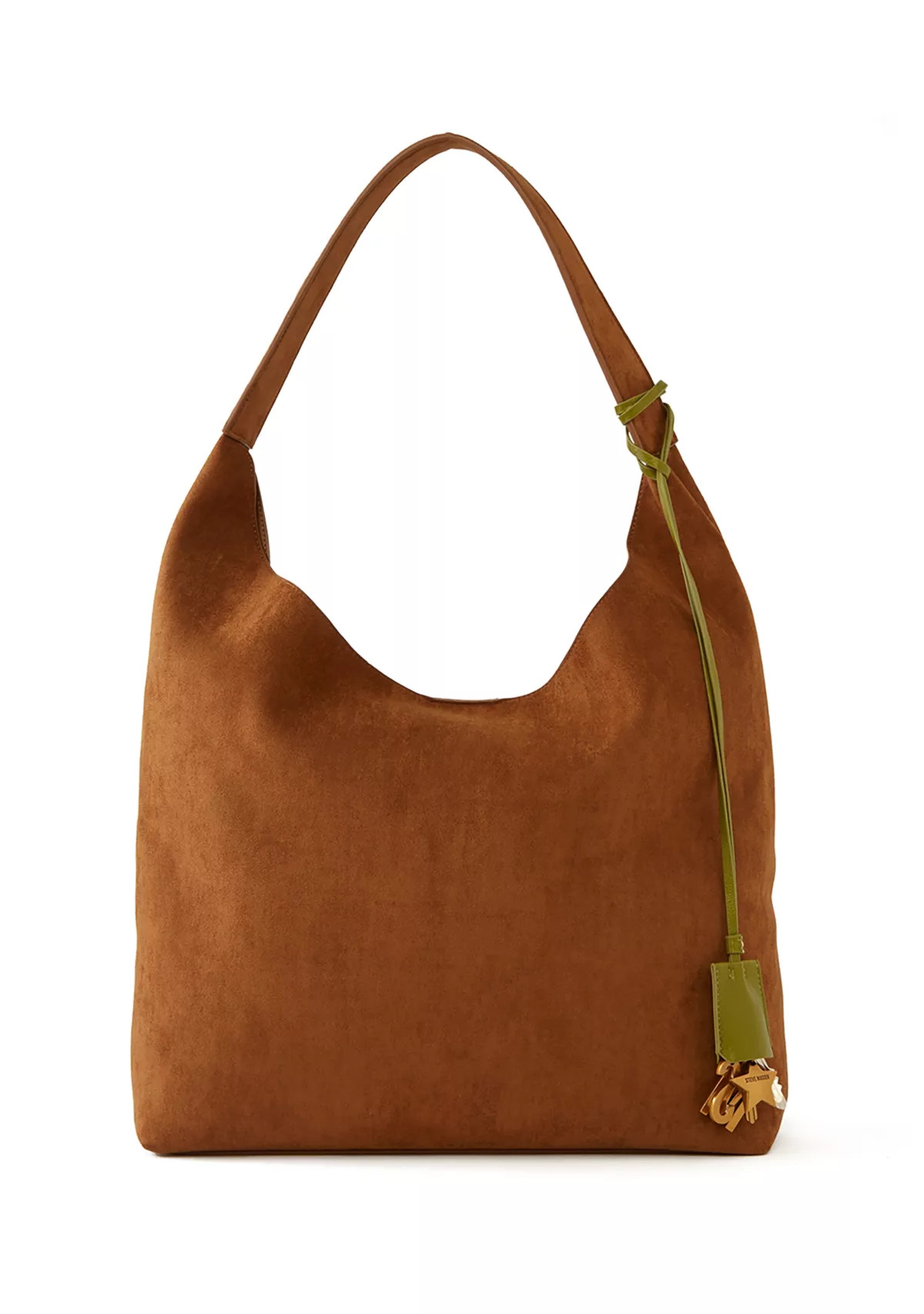 Blenore Sueded Hobo Bag with Charms | Belk