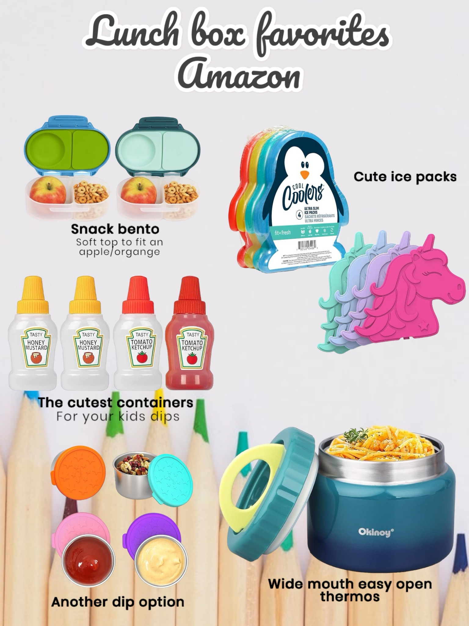 Last chance to get your back to school lunchbox essentials! These items make a useful and fun addition to your child’s lunchbox 

#LTKFamily #LTKBacktoSchool #LTKKids