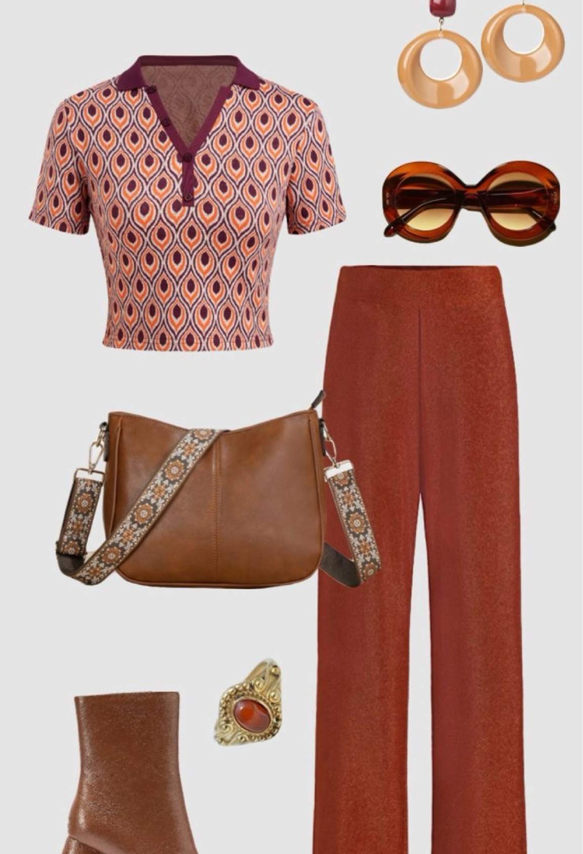 60s 70s inspired outfit 