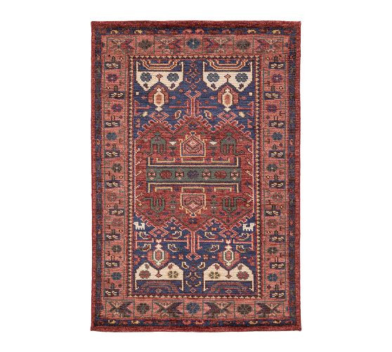 Nicolette Hand-Knotted Wool Rug | Pottery Barn (US)