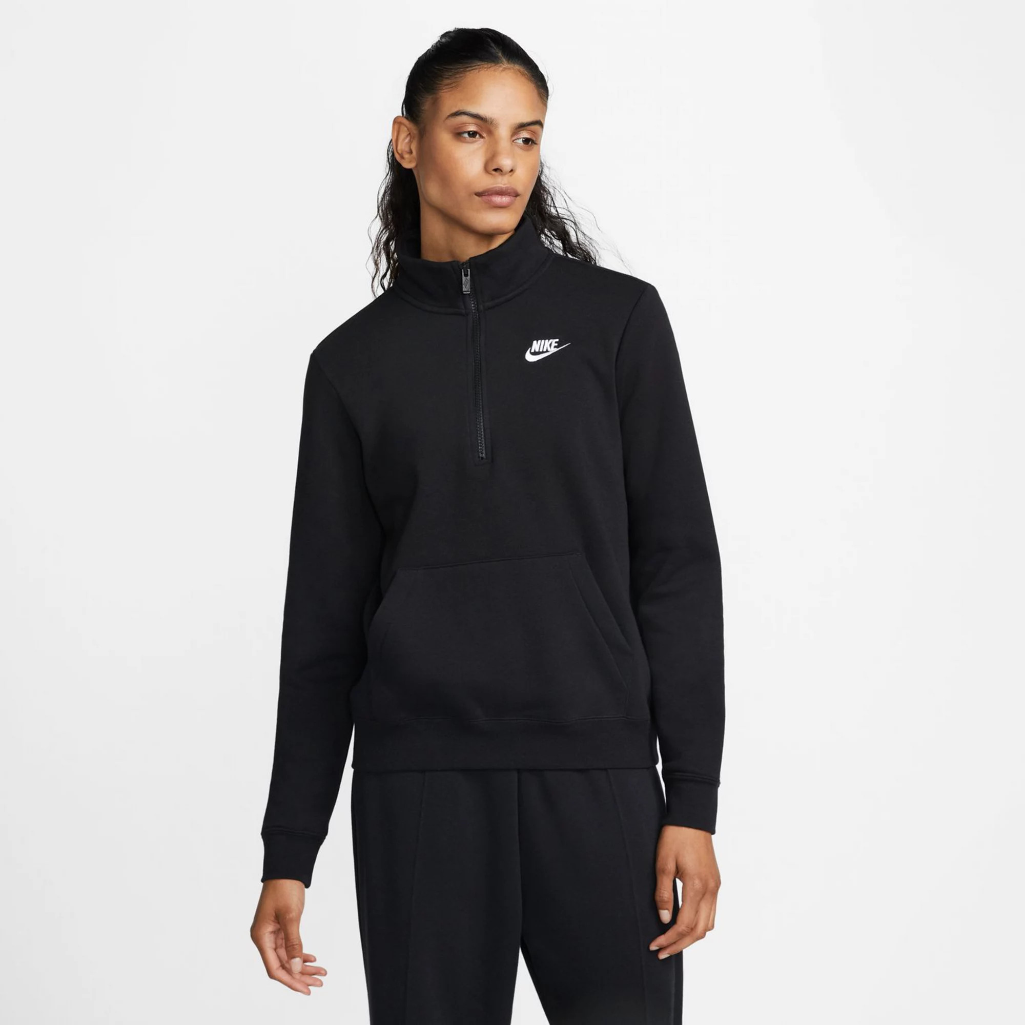 Women's Nike Sportswear Club Fleece Quarter-Zip Sweatshirt | Kohl's