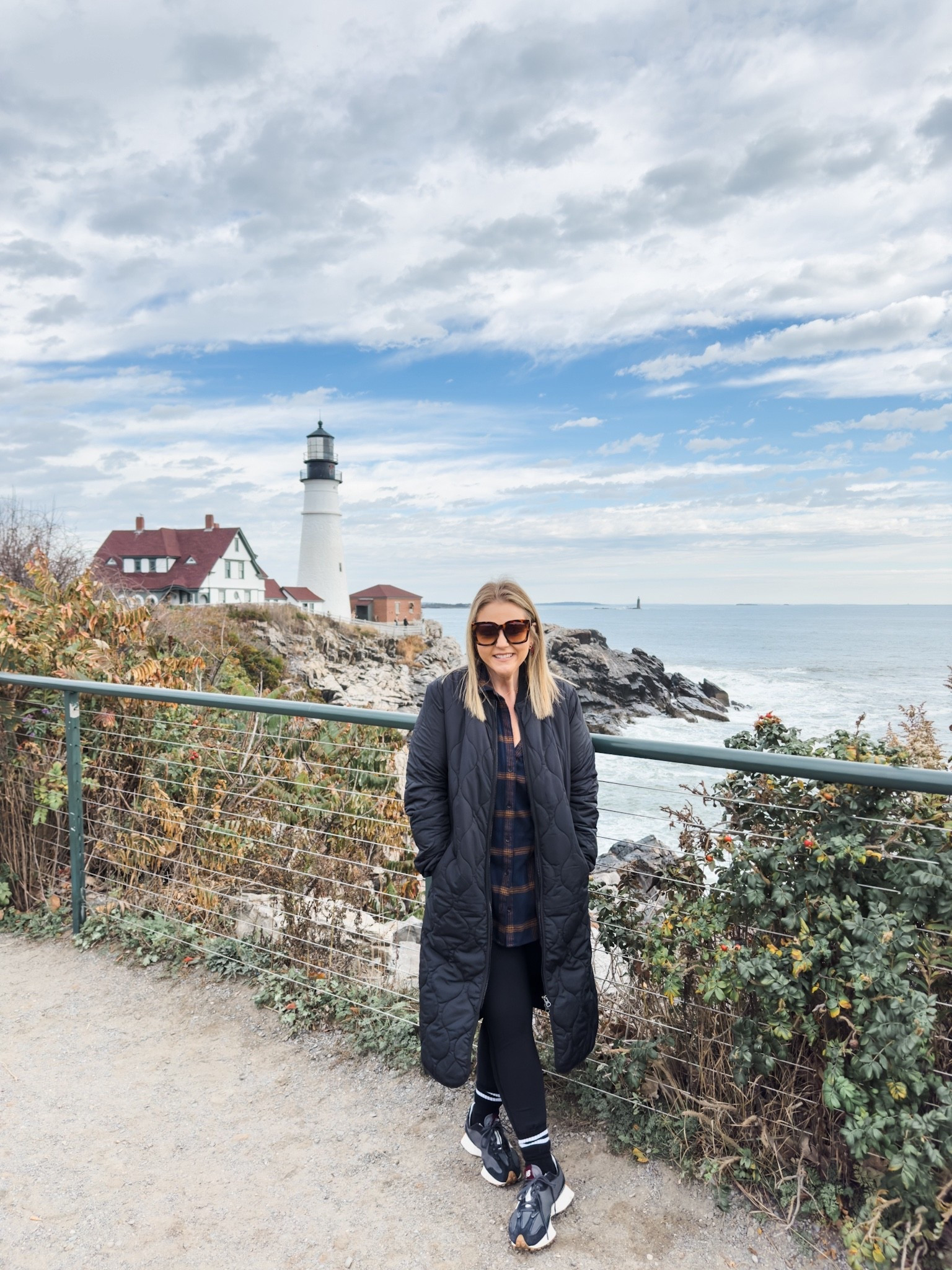 This quilted long puffer jacket (rated for 7 degrees) is super packable, water repellant, and kept me warm in Maine! I was carrying on and could only bring one coat/jacket and this one fit the bill and was versatile enough for any and all occasions 👍🏼 the quality and value is incredible and it comes in 4 colors. Fits TTS (I’m 5’3” and I’m in a medium).

#LTKTravel #LTKSeasonal