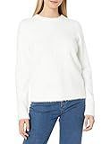 Lucky Brand Women's Crew Neck Eyelash Sweater, Snow White, Medium | Amazon (US)