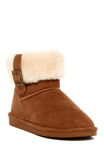 BEARPAW | Abby Genuine Sheepskin Lined Boot | Nordstrom Rack | Nordstrom Rack