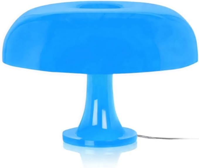 Lotus Atelier Blue Mushroom Lamp for Room Aesthetic Modern Lighting for Bedroom | Cool Retro Livi... | Amazon (US)
