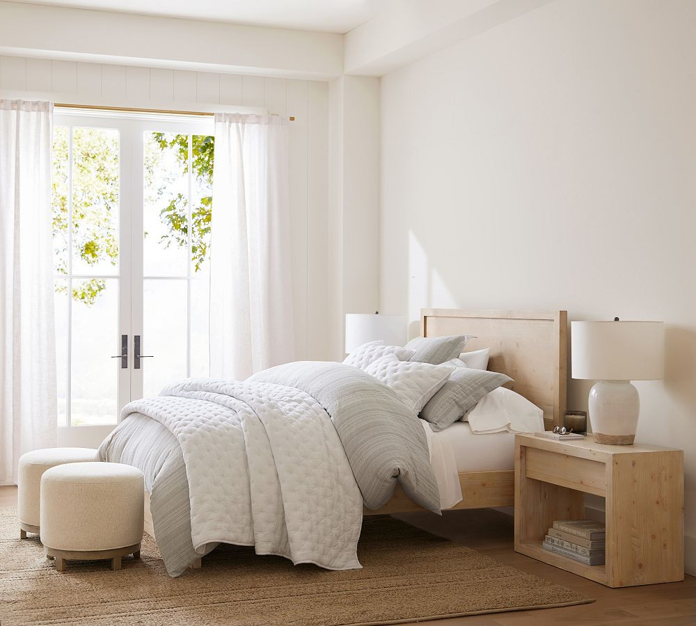 Cotton Cross Stitch Quilt | Pottery Barn (US)