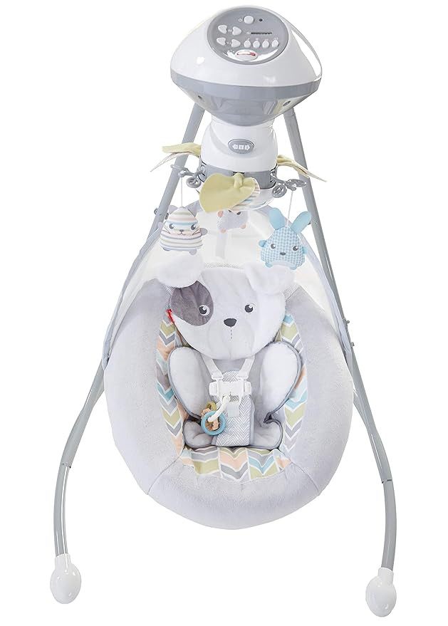 Fisher-Price Sweet Snugapuppy Dreams Cradle 'n Swing | Amazon (US)