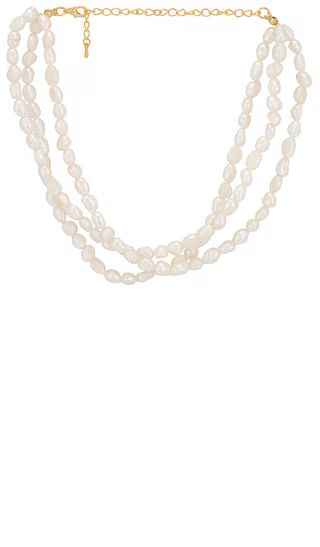 Bloom Necklace in Freshwater Pearl | Revolve Clothing (Global)