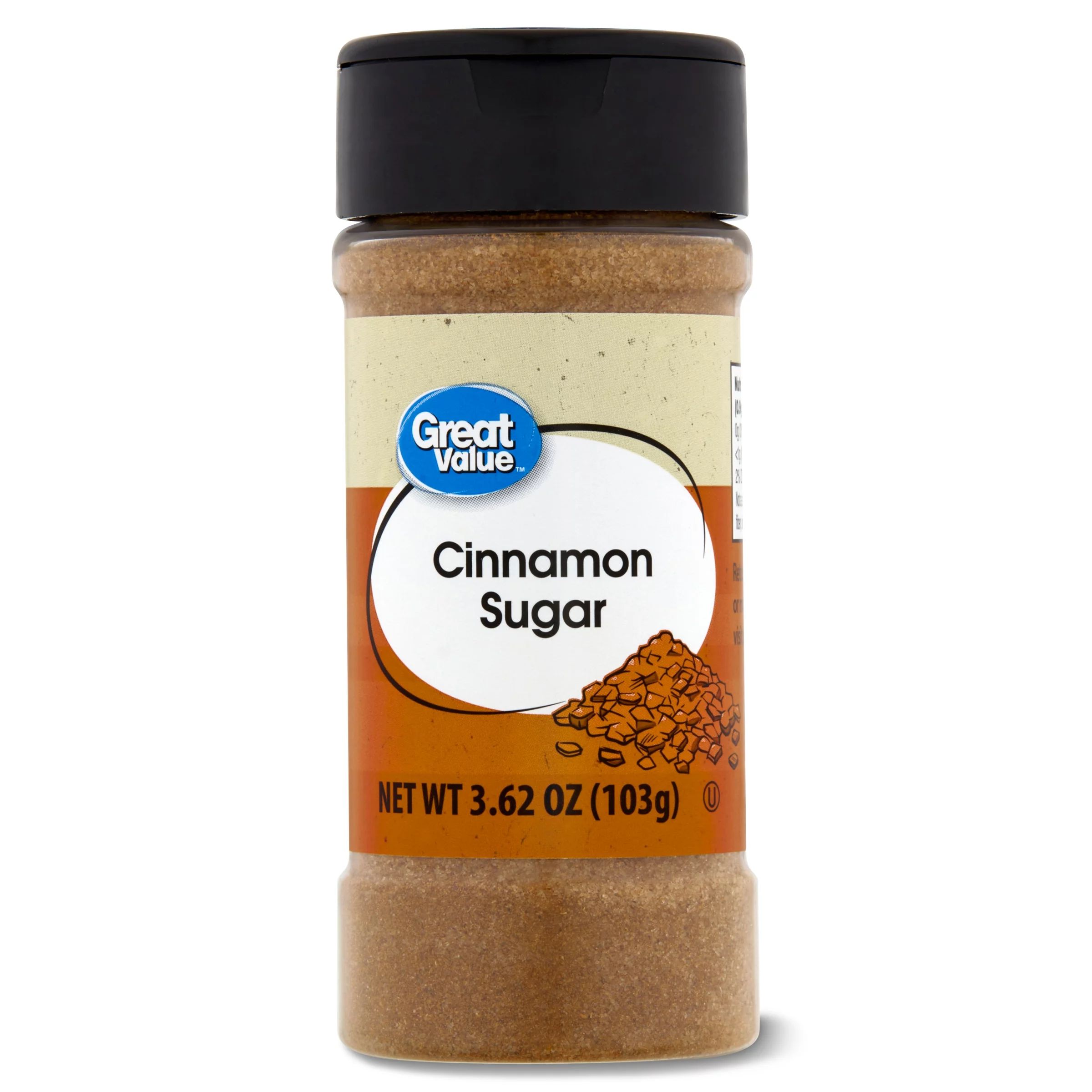 Great Value Cinnamon Sugar, 3.62 oz | Walmart (US)