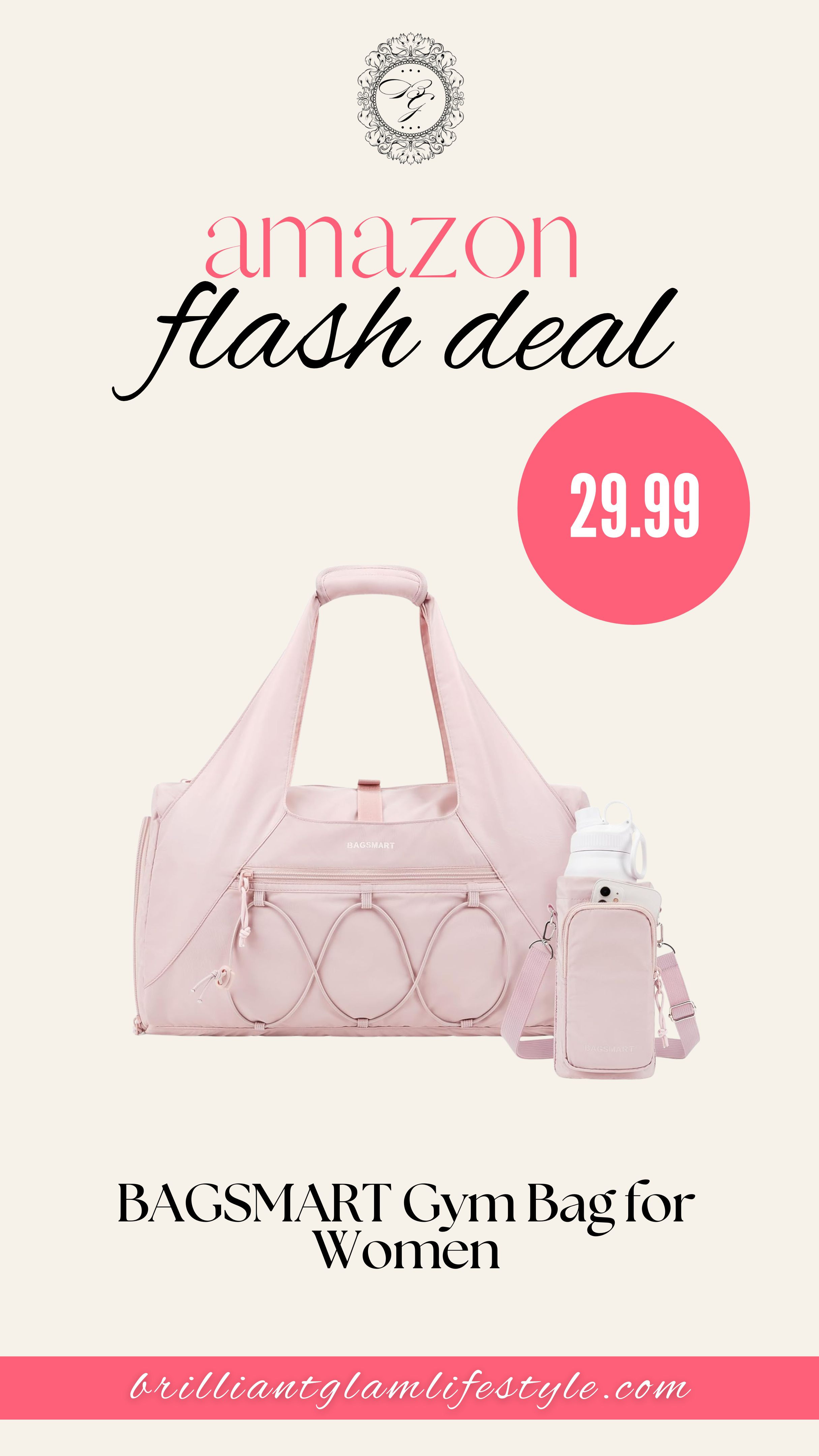 Your go-to gym bag 👜
The BAGSMART Gym Bag for Women keeps your workout essentials organized with a stylish, easy-to-carry design made for active days.
#BAGSMART #WomensGymBag #GymEssentials #ActiveLifestyle #BagMustHave 

 #LTKfitnessgoals #LTKU #LTKSaleAlert