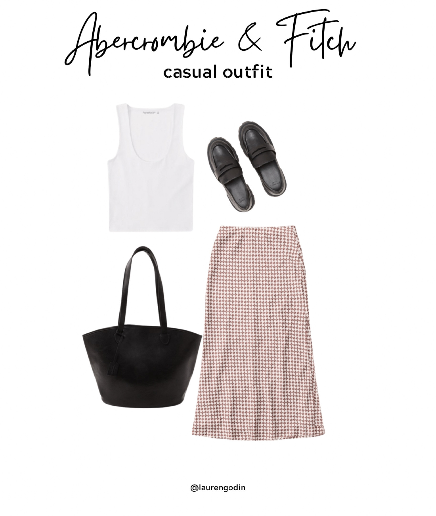 Abercrombie & Fitch casual outfit 🍓🤍 #abercrombie #maxiskirt #loafers

#LTKunder50 #LTKSeasonal #LTKunder100