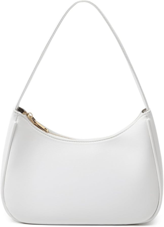 Shoulder Bags for Women, Cute Hobo Tote Handbag Mini Clutch Purse with Zipper Closure | Amazon (US)
