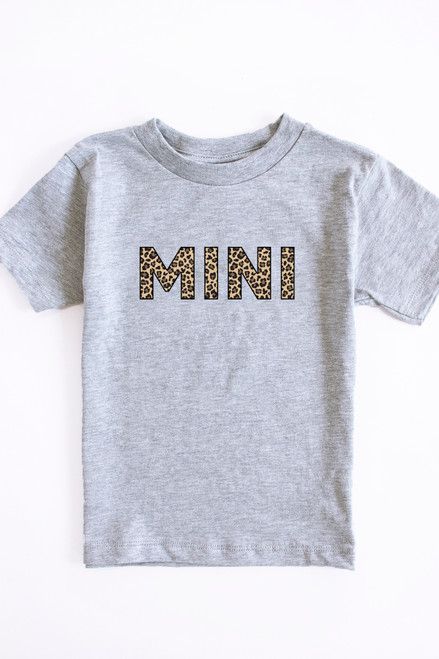 Mini Animal Print Graphic Youth Tee | The Pink Lily Boutique