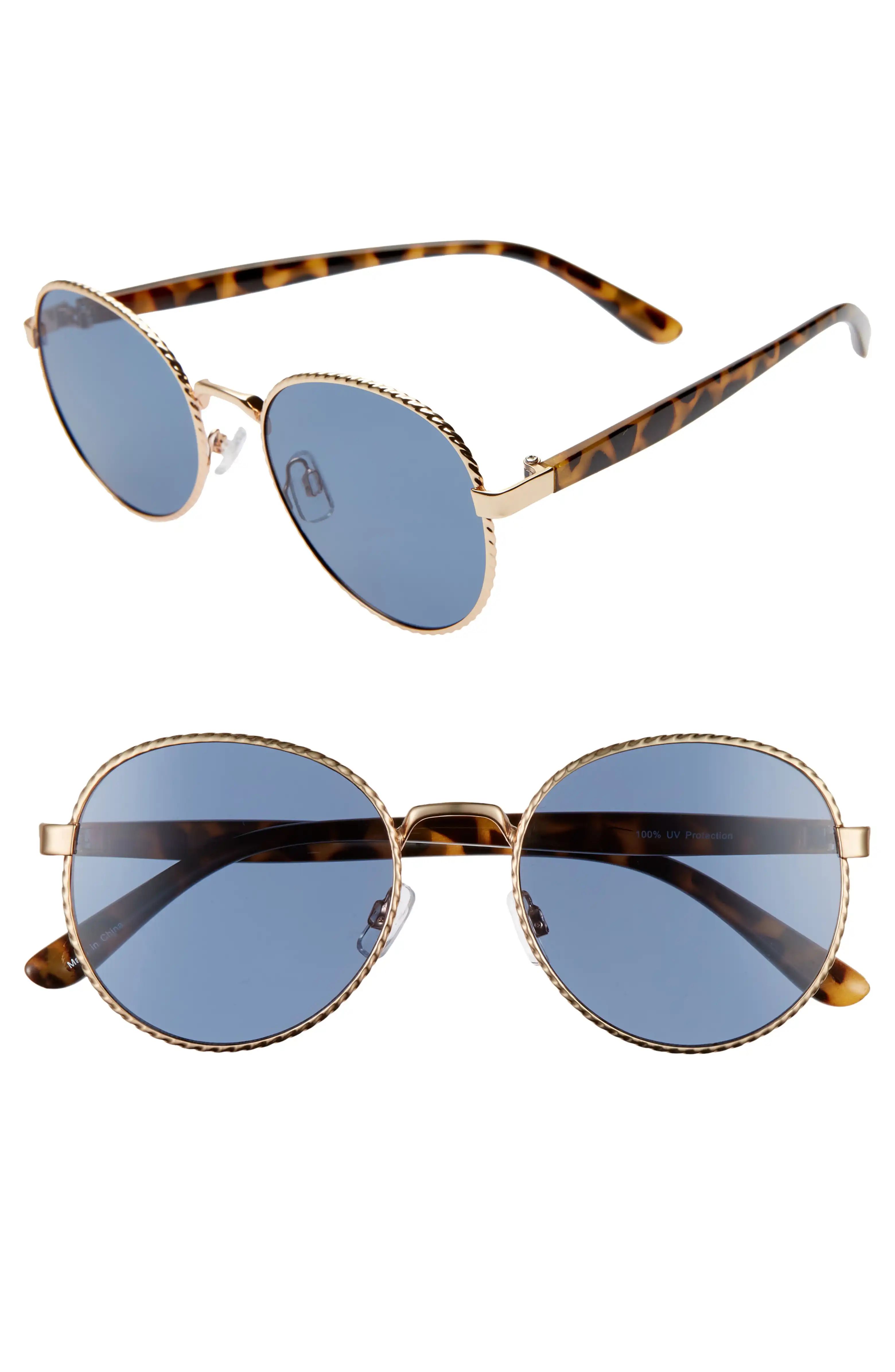 52mm Round SunglassesBP. | Nordstrom