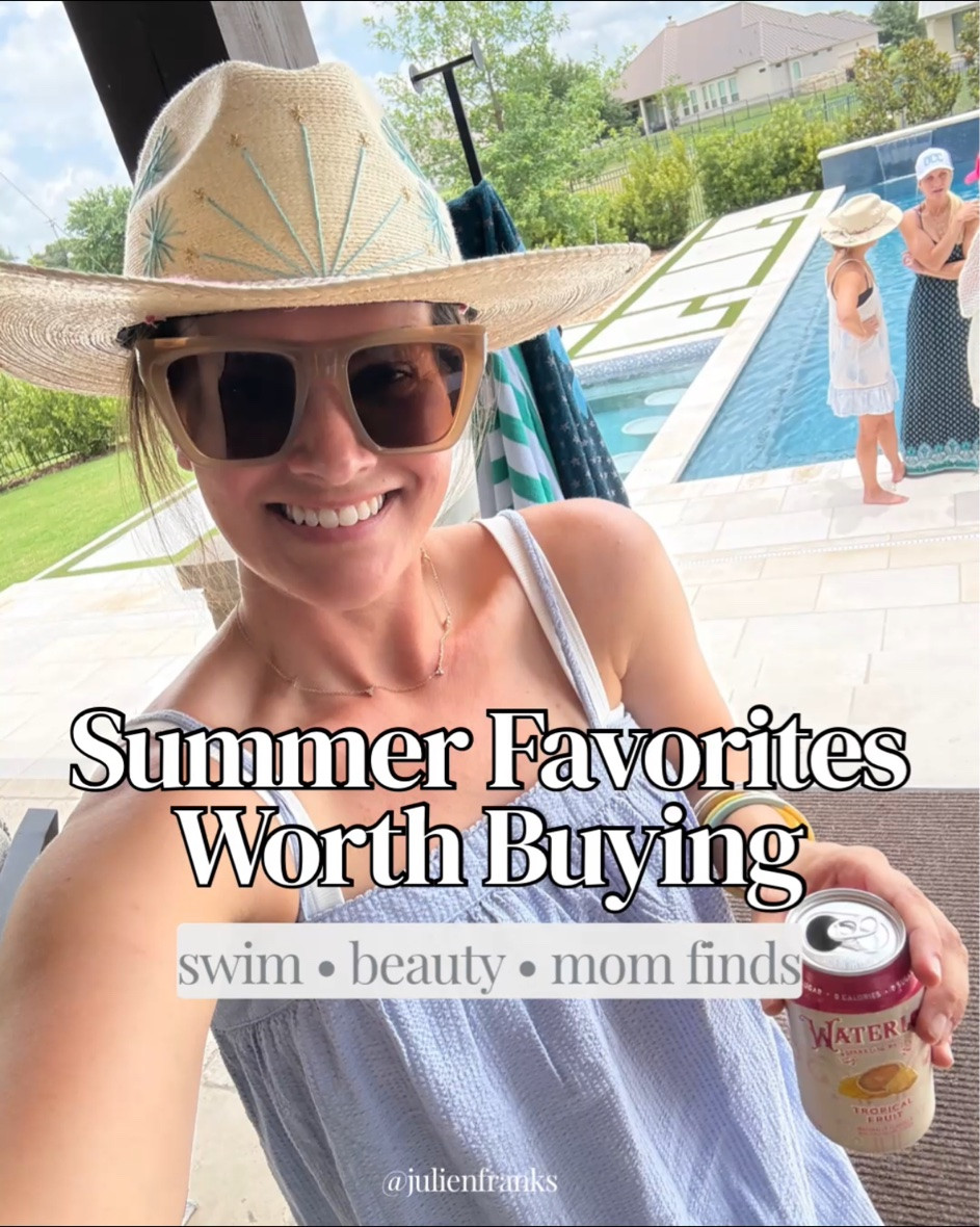 Summer favorites I’d buy again in a heartbeat ☀️ LIKE and comment “SUMMER FINDS” for deets. From swimwear and beauty favorites to pool day essentials and mom finds that make summer easier, these are the purchases I’m reaching for on repeat.

#LTKSaleAlert #LTKSwim #LTKmomlife