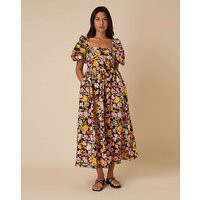 Nobody's Child Midaxi Dress Black Multi - Nobody's Child - Size: 10 | JD Williams (UK)