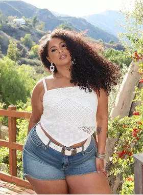 Festi Handkerchief Crop Cami | Torrid (US & Canada)