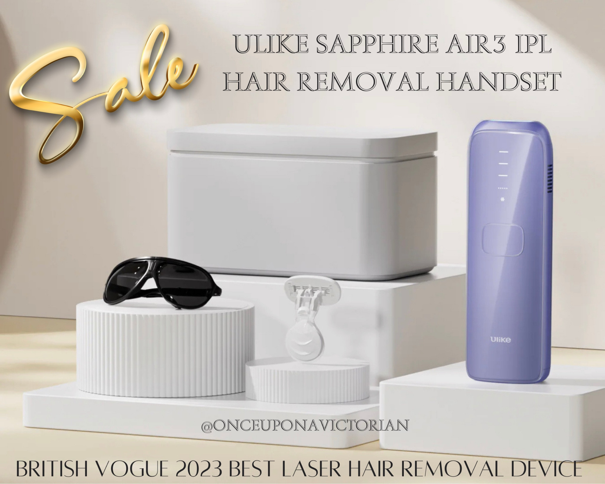 Huge Sale!!! Get $100 off The ULIKE Sapphire Air3 IPL hair removal handset that was voted BEST Laser Hair Removal Device by British Vogue 2023!!!

#LTKFind #LTKbeauty #LTKsalealert